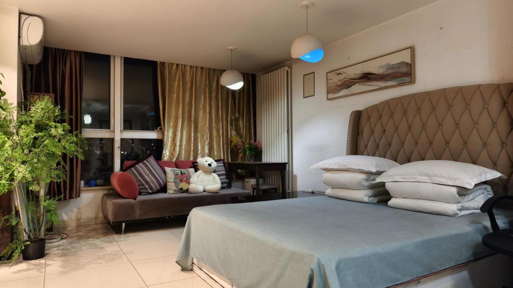 Chaoyang Joy City Hardcover Apartment Peking Exterior foto