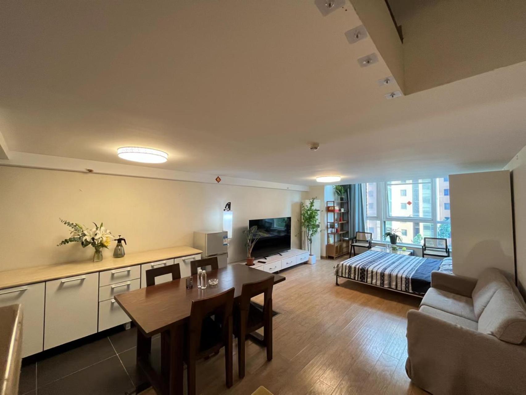 Chaoyang Joy City Hardcover Apartment Peking Exterior foto